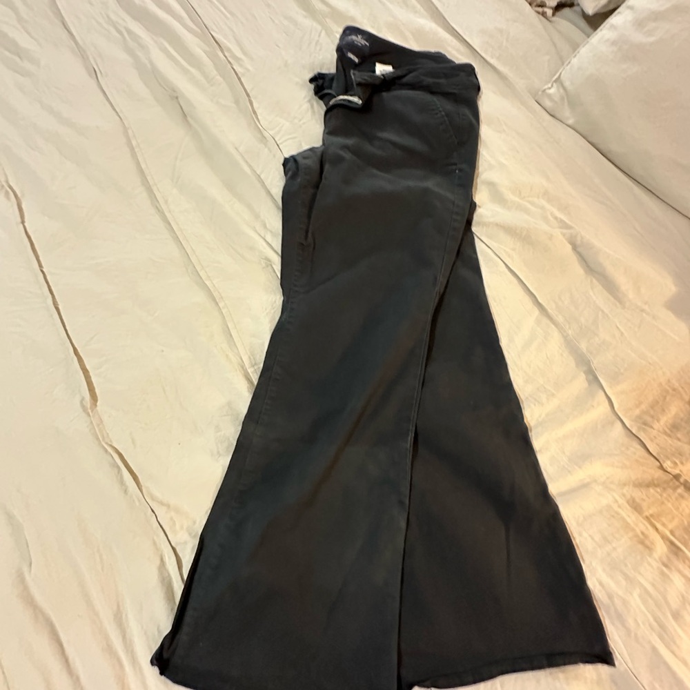 American Eagle Outfitters Black Flare Pants